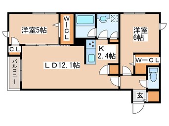 間取図 アルファスクエアS17