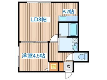 間取図 ブロッサムⅡ