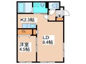 ラグナベルデ北34条の間取図