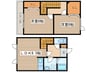 SKハイムⅡ 2LDKの間取り