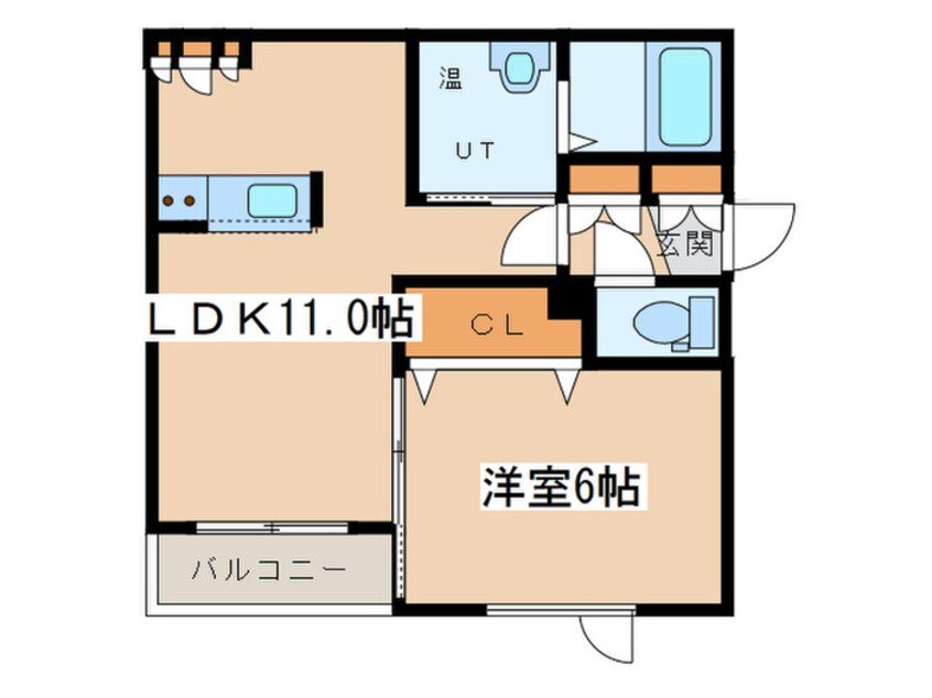 間取図 タイセイコーポ２８