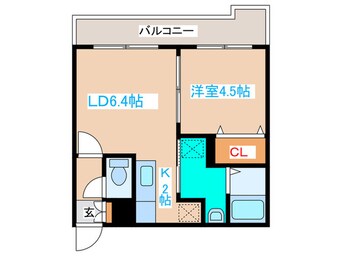 間取図 アンクレ－南郷