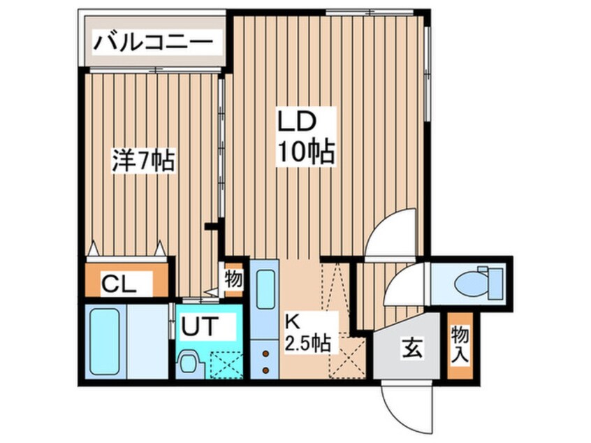 間取図 ノヴァ桑園