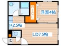 Ｌａ　Ｖｉｅ　Ｅｎ　Ｒｏｓｅの間取図