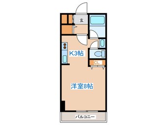 間取図 プライムア－バン北１４条