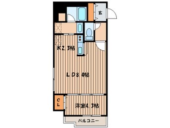 間取図 プライムア－バン北１４条