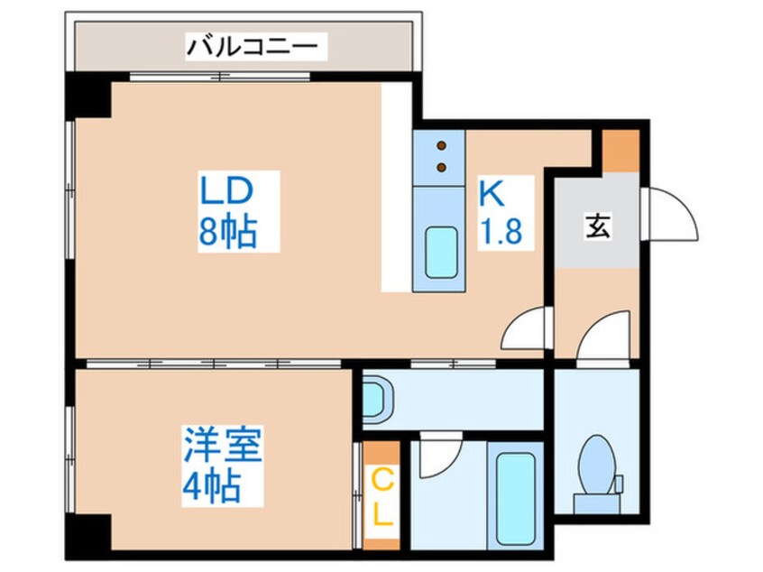 間取図 ノースファイン手稲