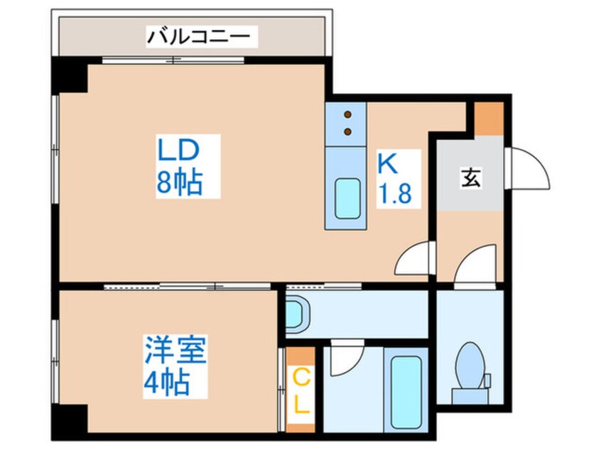 間取図 ノースファイン手稲