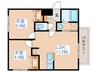 アシルル新川 2LDKの間取り