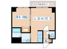 エクセレントプレイス宮の沢 1LDKの間取り