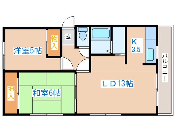 間取り図 エヴァ八軒