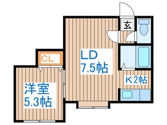 間取図 アルファコ－ト