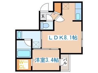 間取図 オレンジレジデンスウエスト