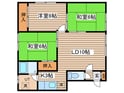 ハイツＫ．Ｆの間取図