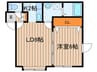 クラ－ジュ福住Ⅱ 1LDKの間取り
