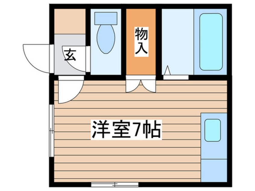 間取図 北栄ハイツ