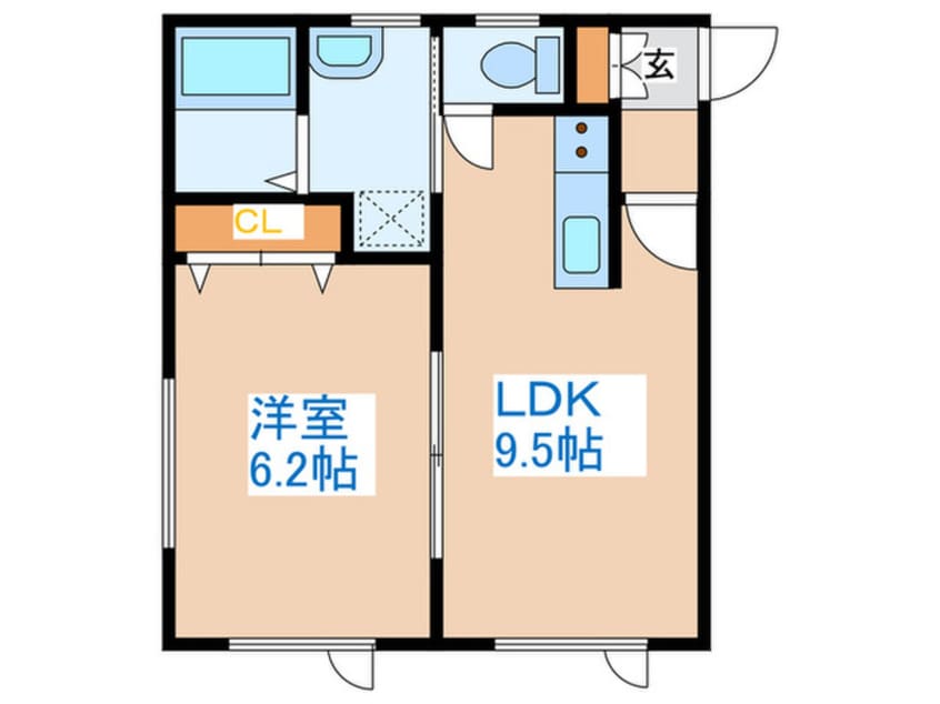 間取図 ダイアナＥＣＯ