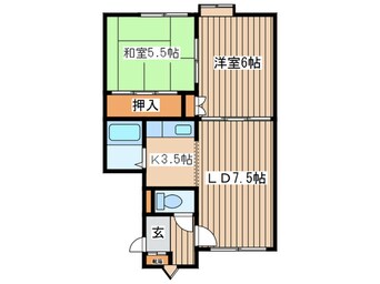 間取図 ソワレドメゾン