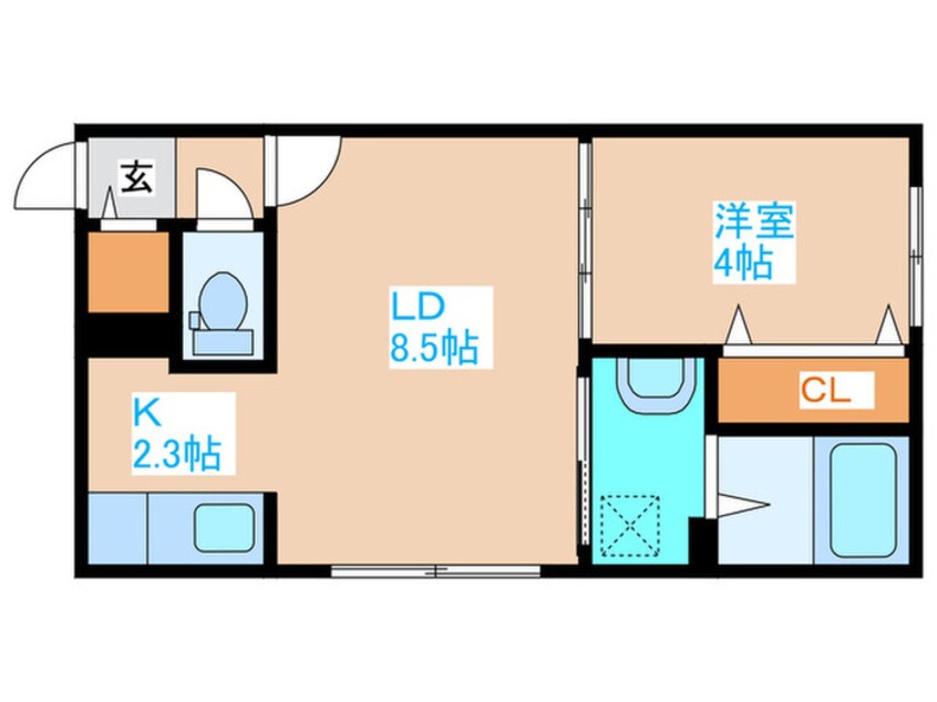 間取図 ＬＵＭＩＣ本郷通