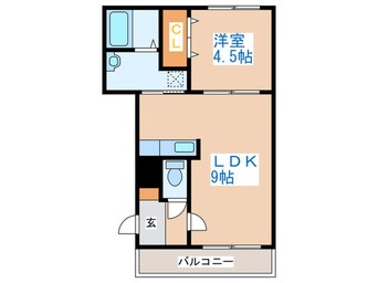 間取図 プル－フガ－デン山の手