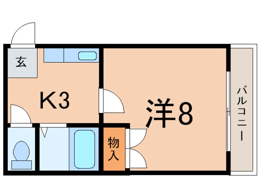 間取図 ヒルサイドシティ