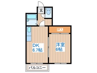 間取図 グランビュー中島公園