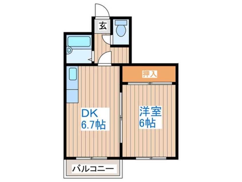 間取図 グランビュー中島公園