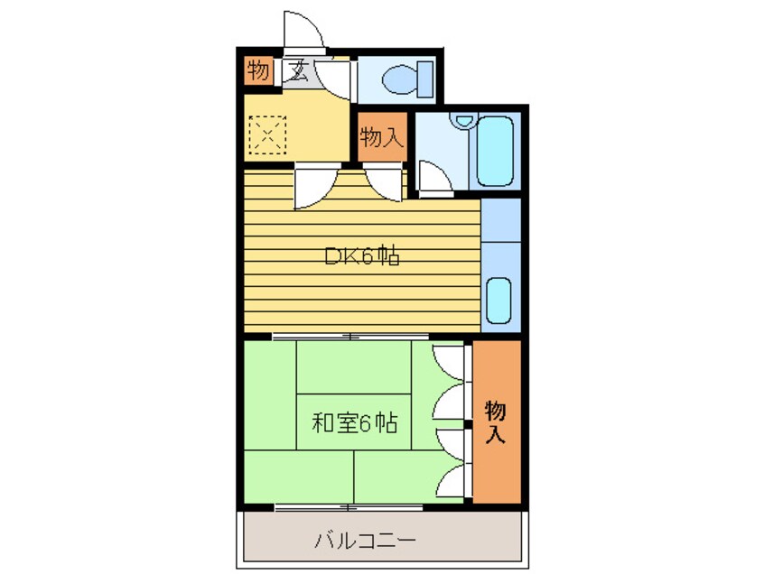 間取図 グランビュー中島公園