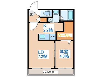 間取図 S-RESIDENCE西町