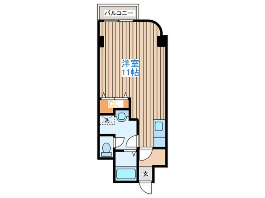 間取図 ルレ－ブ八軒