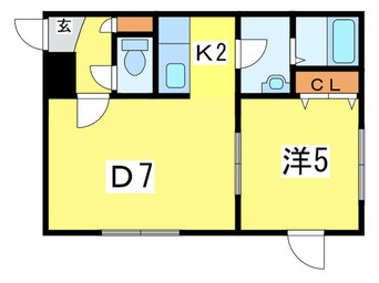 間取図 ステ－ジノア北円山