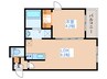 パティーナ南澄川 1LDKの間取り