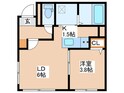 PRIMECOURT北円山の間取図