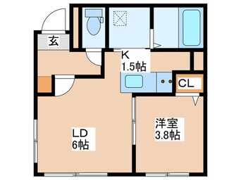 間取図 PRIMECOURT北円山