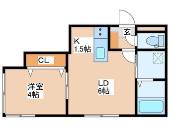 間取図 PRIMECOURT北円山