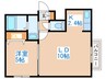 Ｎｏｒｔｈ　Ｐｏｉｎｔｓ発寒 1LDKの間取り