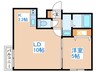 Ｎｏｒｔｈ　Ｐｏｉｎｔｓ発寒 1LDKの間取り