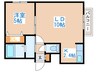 Ｎｏｒｔｈ　Ｐｏｉｎｔｓ発寒 1LDKの間取り