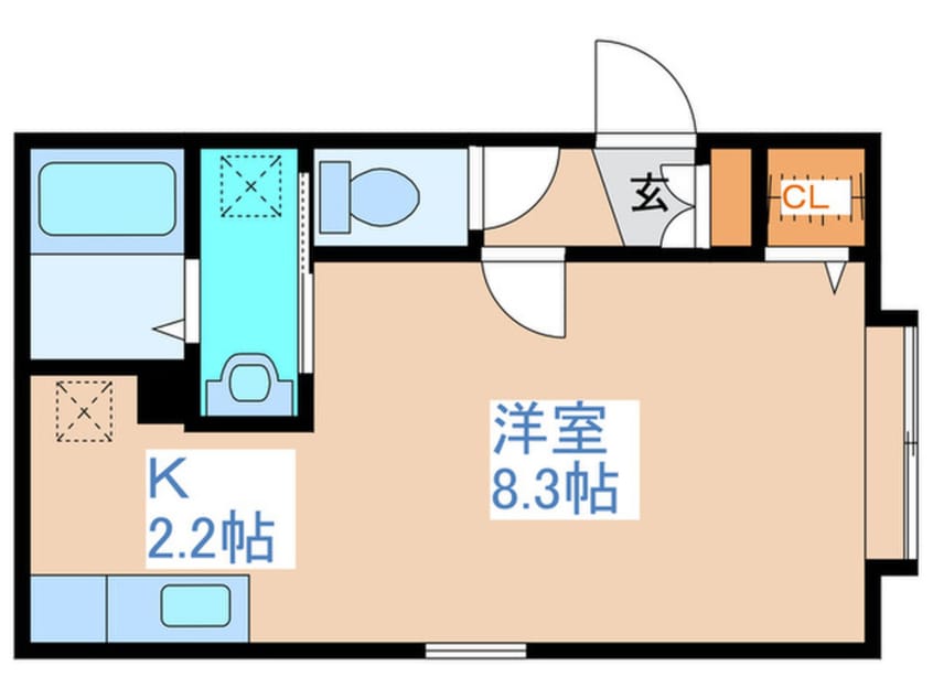 間取図 ルーミナスあいの里
