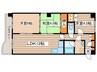 パサ－ジュ月寒中央 3LDKの間取り