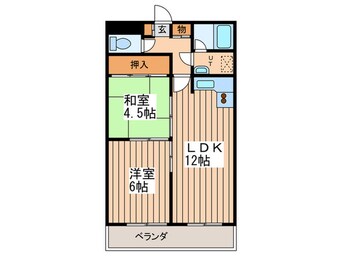 間取図 パサ－ジュ月寒中央