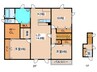 麻生住宅 2LDK+Sの間取り