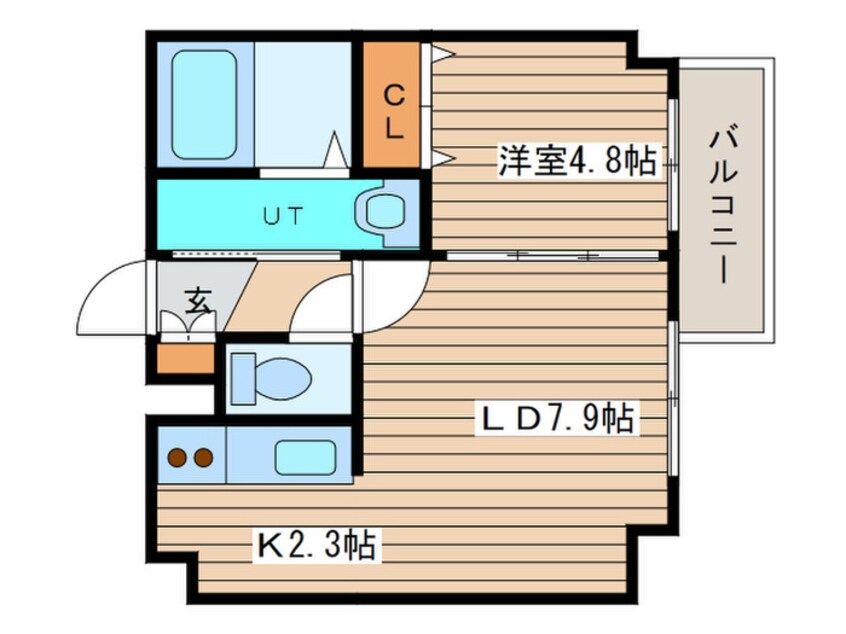 間取図 S-FORT札幌北5条