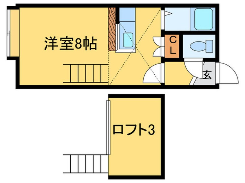 間取図 アルパ月寒