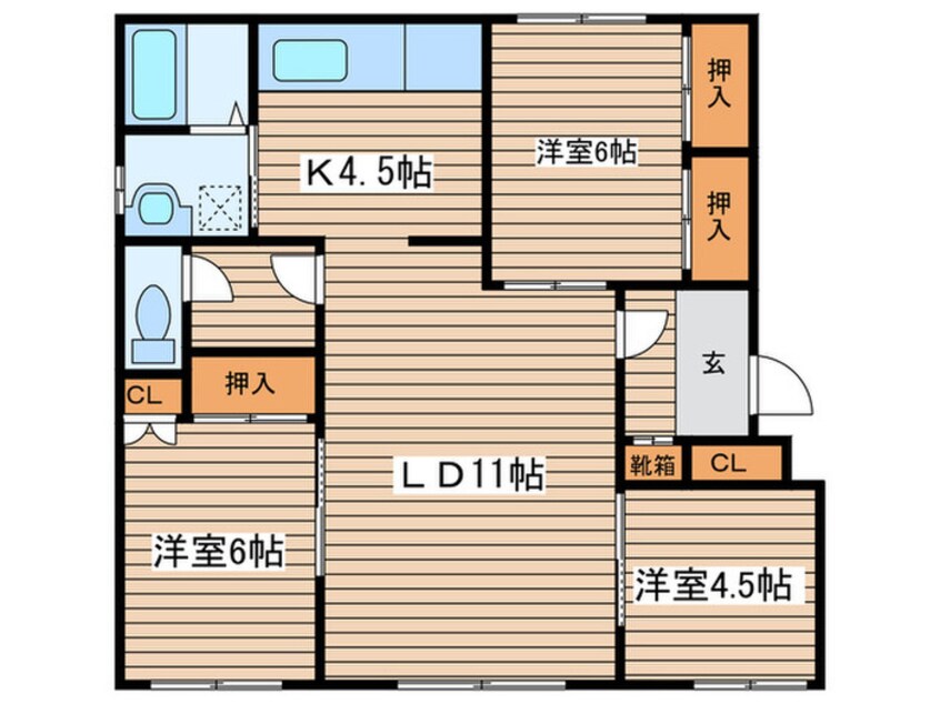 間取図 ロイヤル17