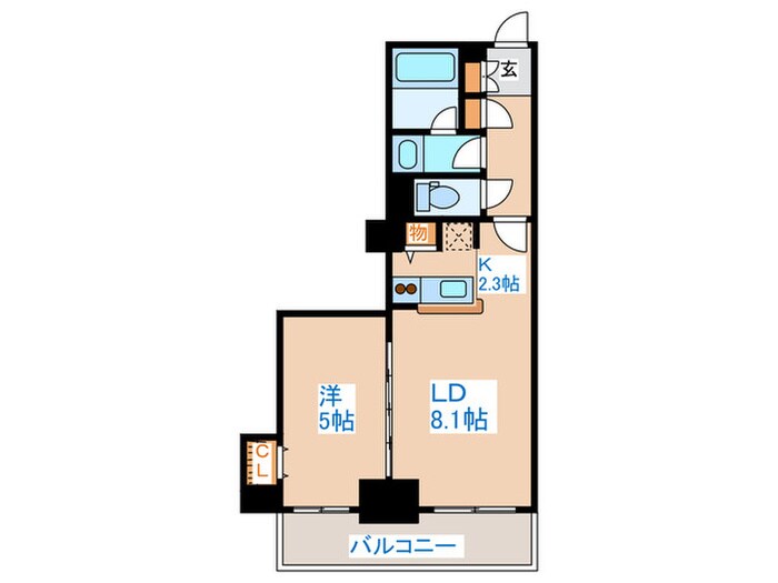 間取り図 PRIME  URBAN札幌リバーフロント