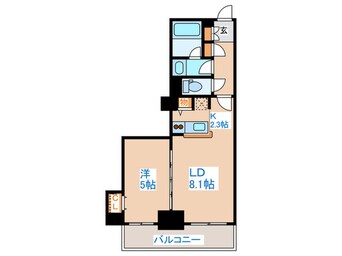間取図 PRIME  URBAN札幌リバーフロント