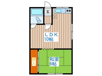 間取図 吉野荘