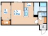 S-RESIDENCE琴似駅前 1LDKの間取り