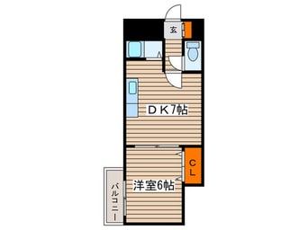 間取図 イーホライズン桑園